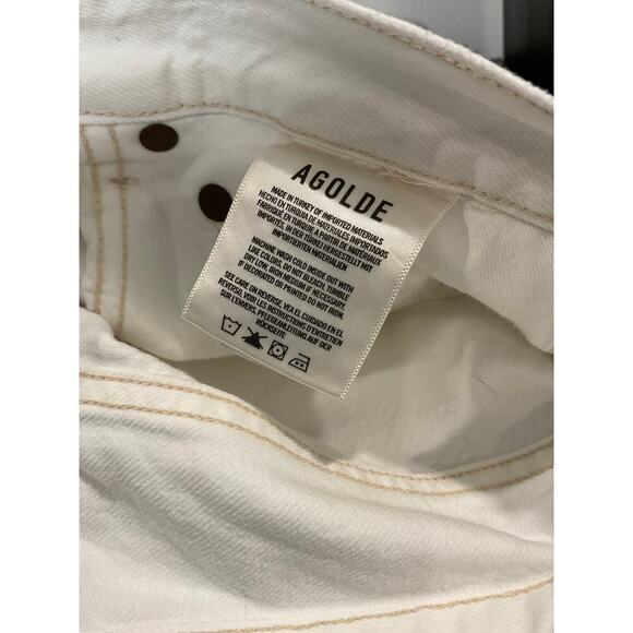 Agolde Riley High Rise Straight Jeans Size 30 - Picture 9 of 10